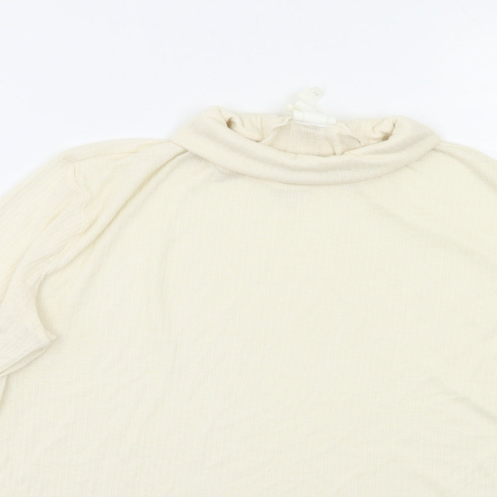 Womens UK Size L H&M Ivory Pullover Jumper