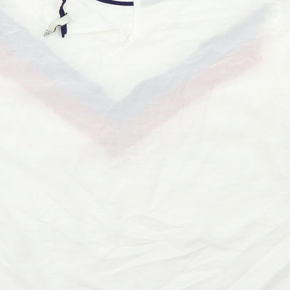 Womens UK Size S Stradivarius White Basic Blouse