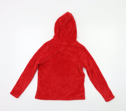 Marvel Comics Girls Red   Pullover Hoodie Size 9 Years  - Superheroes