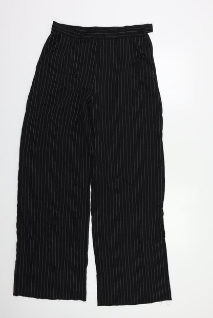 Womens UK Size M Love Regular Fit  Black Trousers