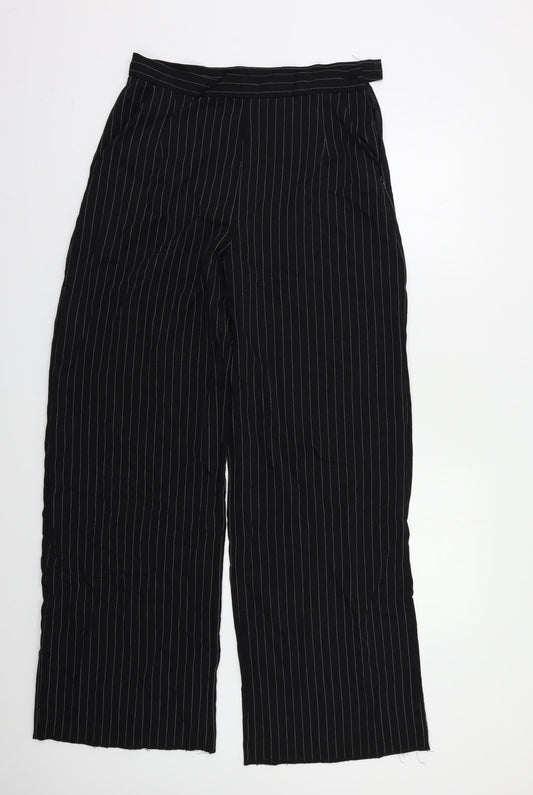 Womens UK Size M Love Regular Fit  Black Trousers