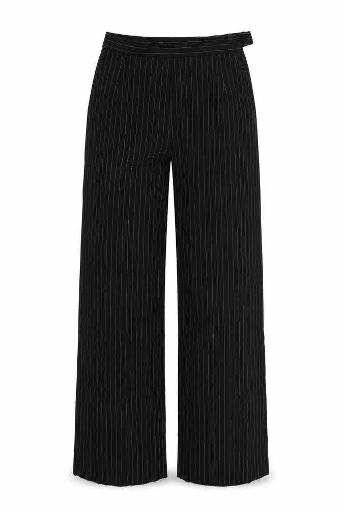 Womens UK Size M Love Regular Fit  Black Trousers