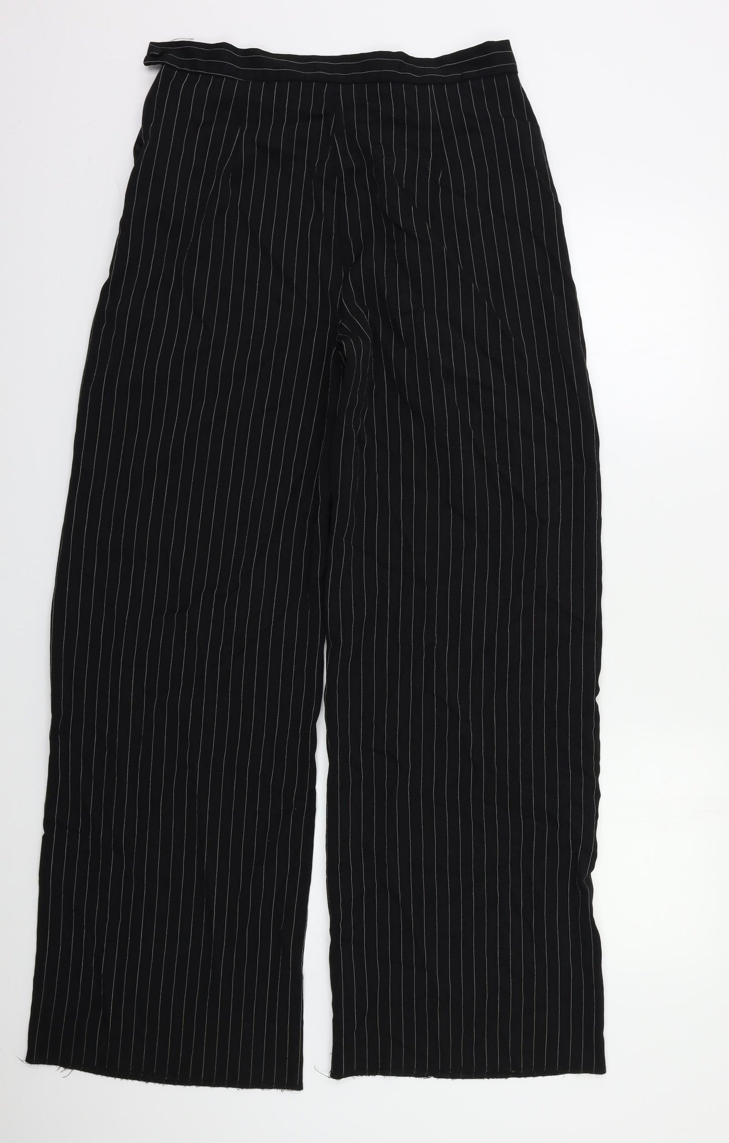 Womens UK Size M Love Regular Fit  Black Trousers