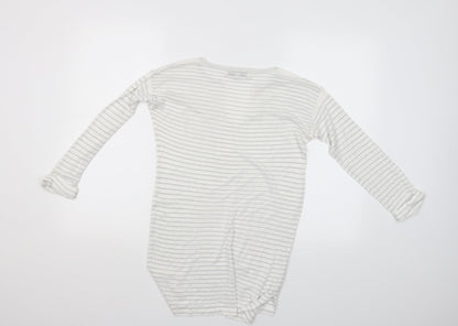 Womens UK Size 8 NEXT White Basic Blouse
