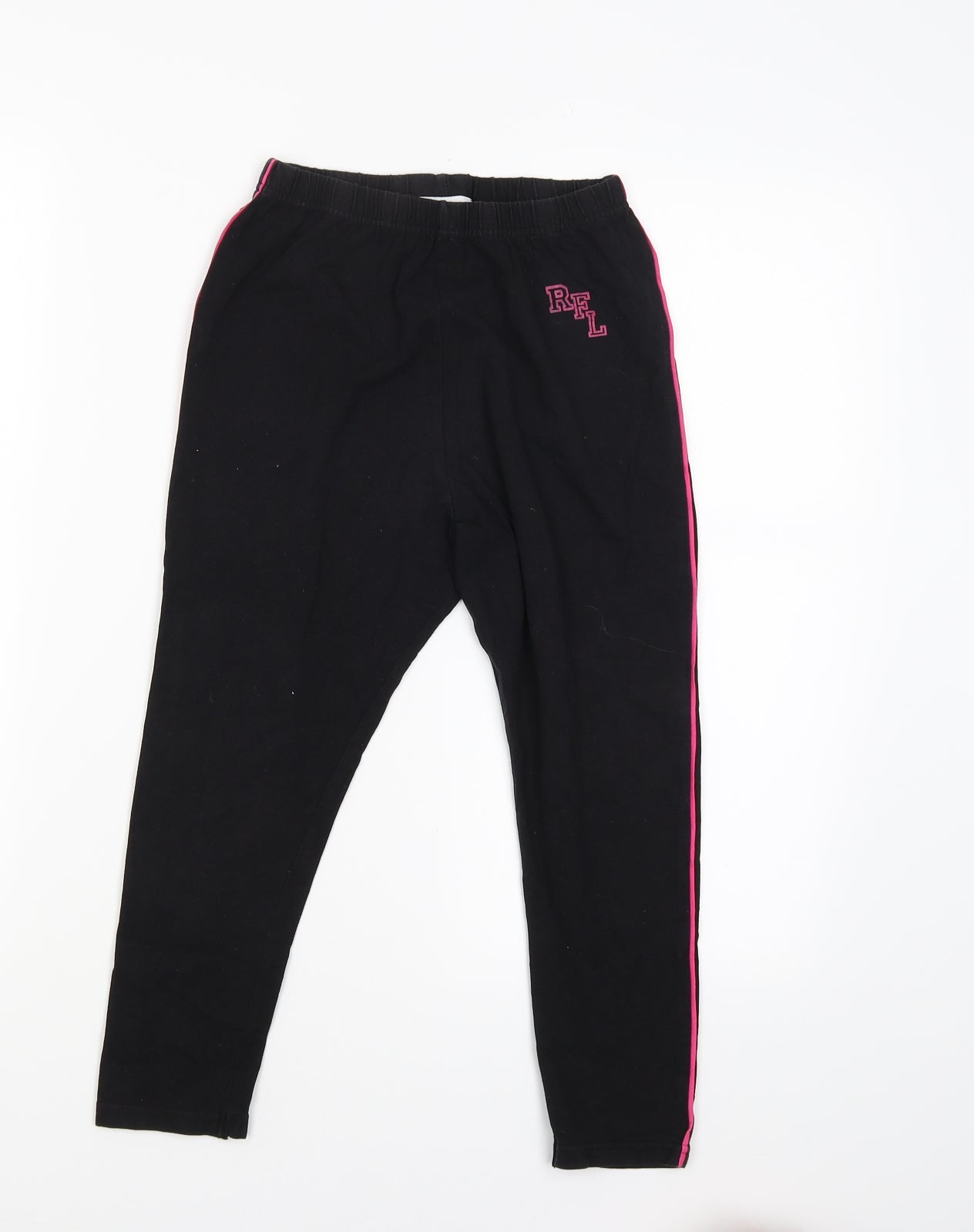 Cancer Research UK Girls Black   Sweatpants Trousers Size 10 Years