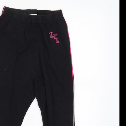 Cancer Research UK Girls Black   Sweatpants Trousers Size 10 Years