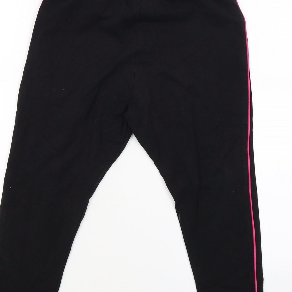 Cancer Research UK Girls Black   Sweatpants Trousers Size 10 Years