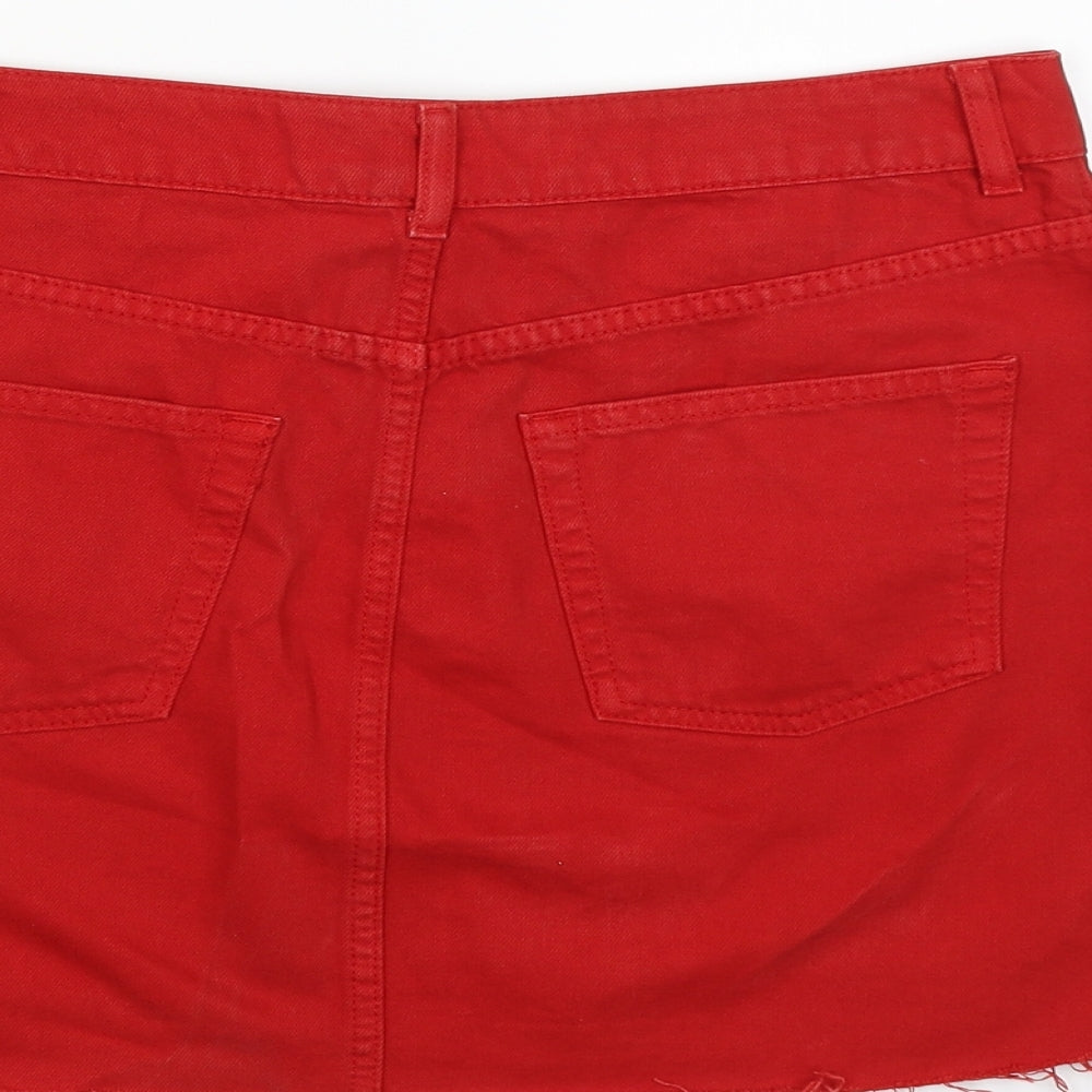 Womens UK Size 10 Topshop Straight & Pencil  Skirt
