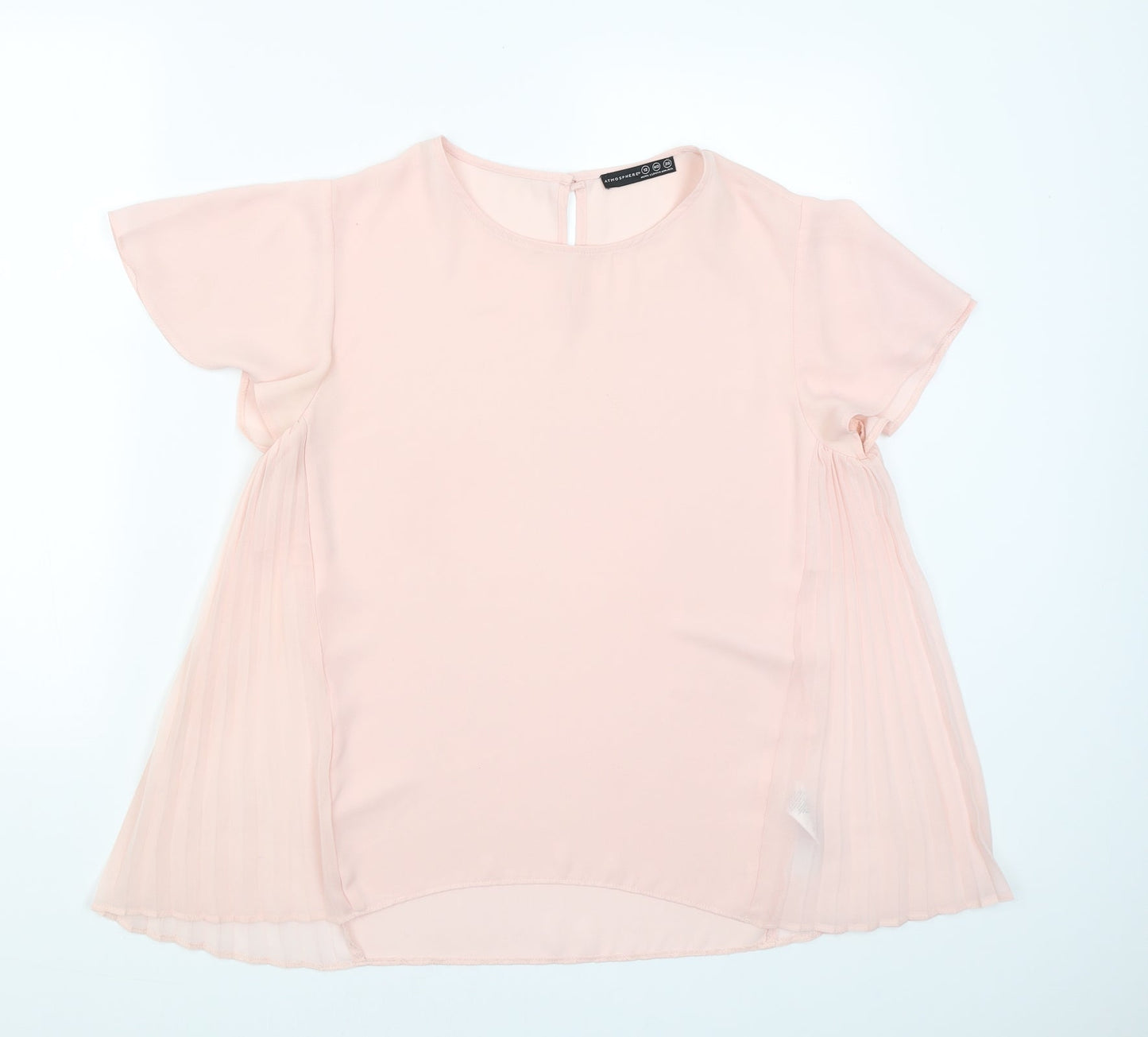 Womens UK Size 12 Atmosphere Pink Basic Blouse