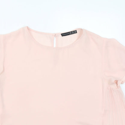 Womens UK Size 12 Atmosphere Pink Basic Blouse