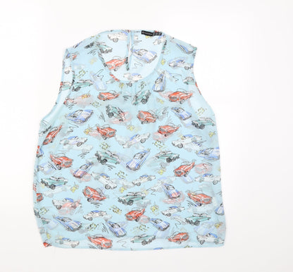 Atmosphere Womens Blue   Tank Dress  Size 14