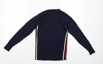 Womens UK Size 16 M&S Blue Pullover Jumper