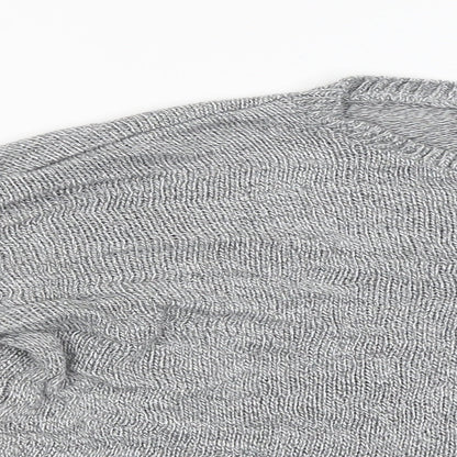 Womens UK Size S Nasty Gal Grey Pullover Jumper