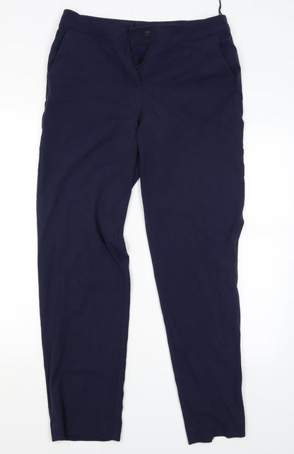 TU Womens Blue   Capri Trousers Size 12 L26 in
