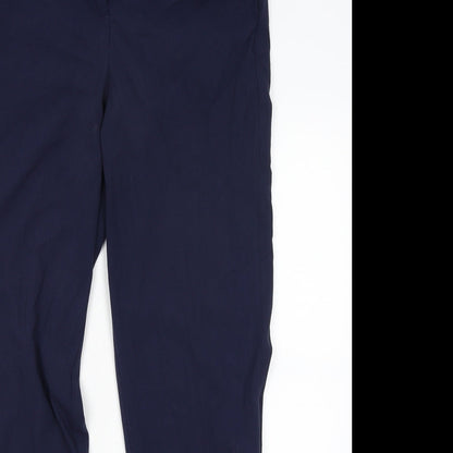 TU Womens Blue   Capri Trousers Size 12 L26 in