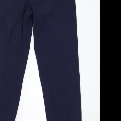 TU Womens Blue   Capri Trousers Size 12 L26 in