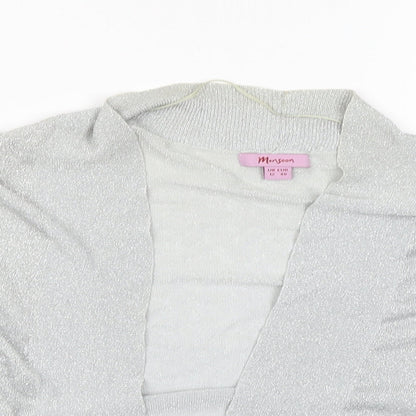 Womens UK Size 12 Monsoon Grey Basic Blouse