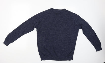 Womens UK Size L NEXT Blue Pullover Jumper
