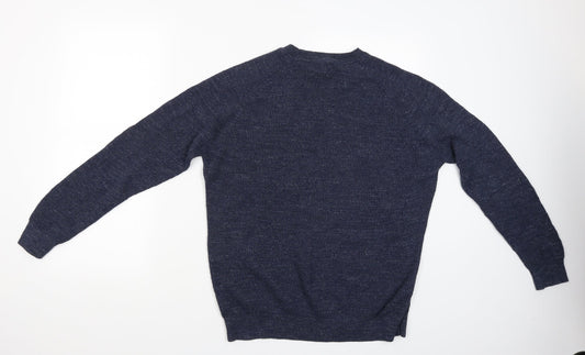 Womens UK Size L NEXT Blue Pullover Jumper