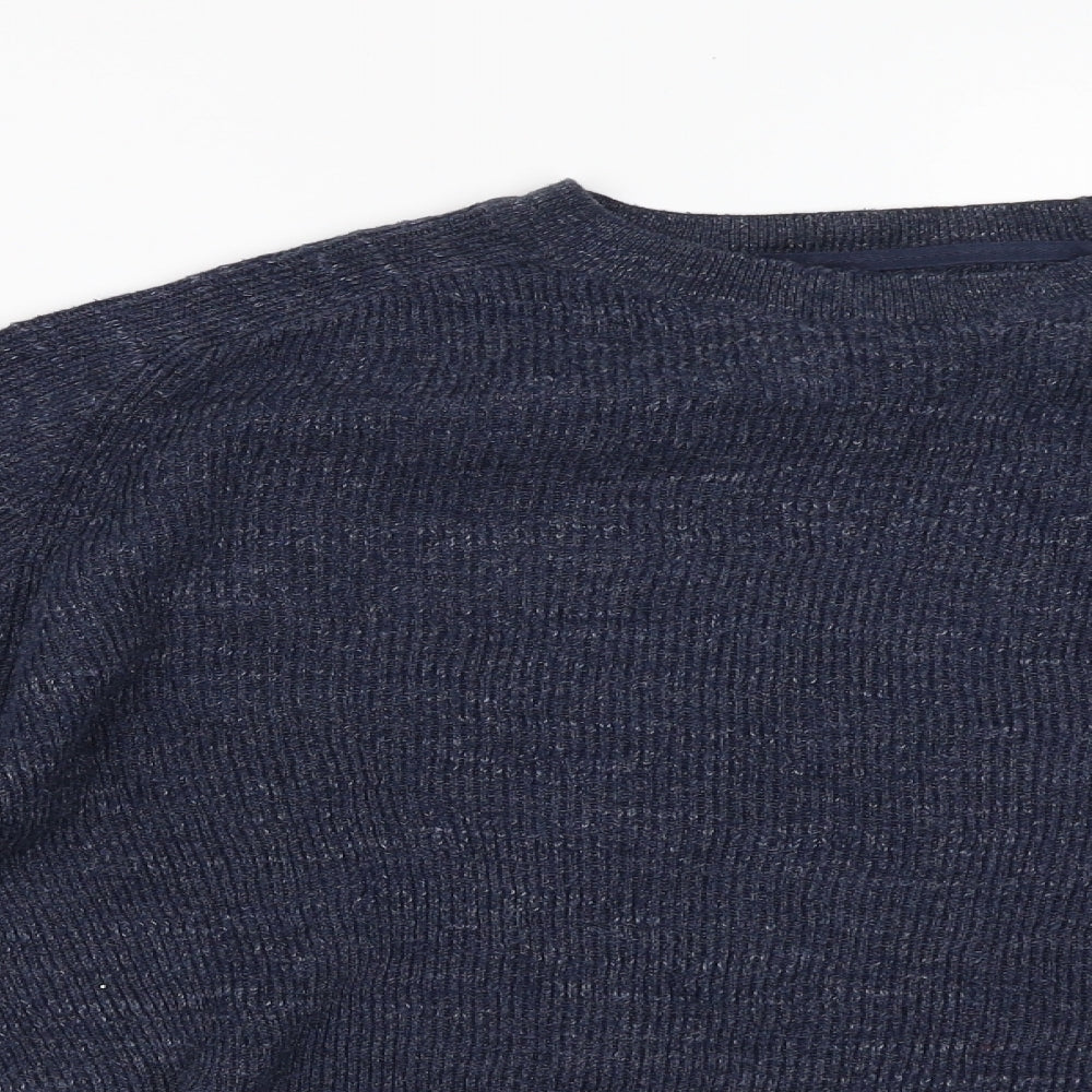 Womens UK Size L NEXT Blue Pullover Jumper