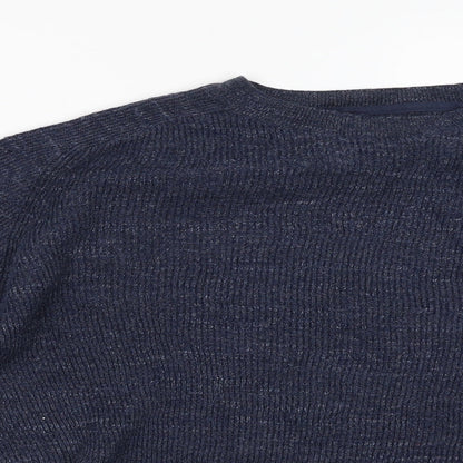 Womens UK Size L NEXT Blue Pullover Jumper