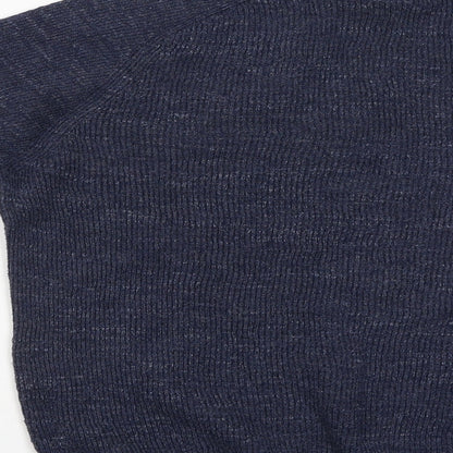 Womens UK Size L NEXT Blue Pullover Jumper