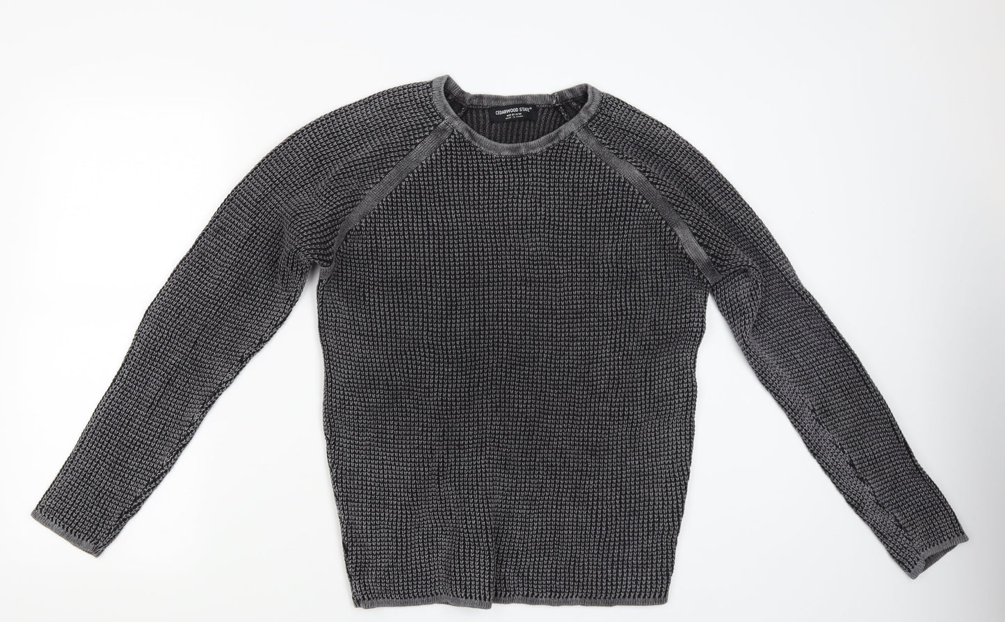 Ceader wood state Mens Grey   Pullover Jumper Size M