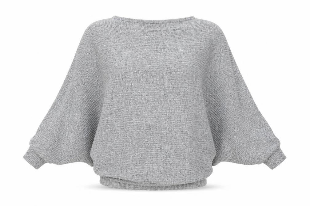 Womens UK Size S Boohoo Grey Pullover Jumper