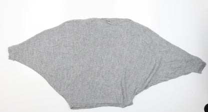 Boohoo Womens Grey   Pullover Jumper Size S