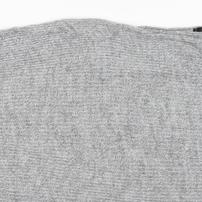 Boohoo Womens Grey   Pullover Jumper Size S