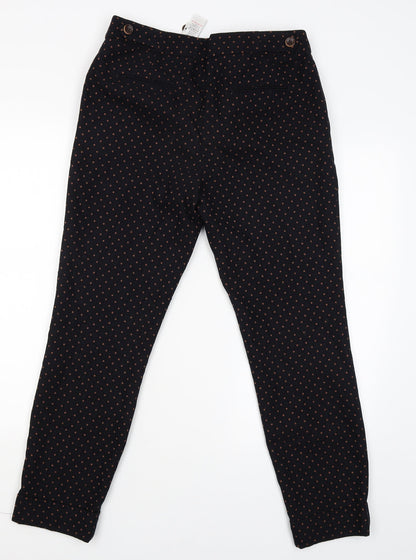 NEXT Womens Blue Argyle/Diamond  Trouser Suit Suit Trousers Size 10 L26 in