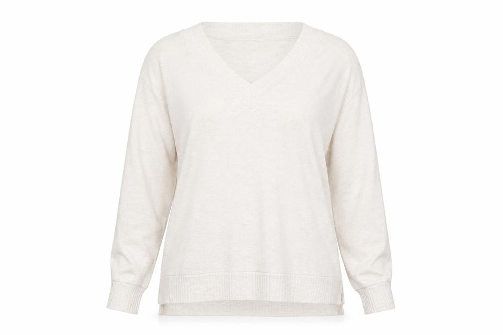 Womens UK Size S Primark Beige Pullover Jumper