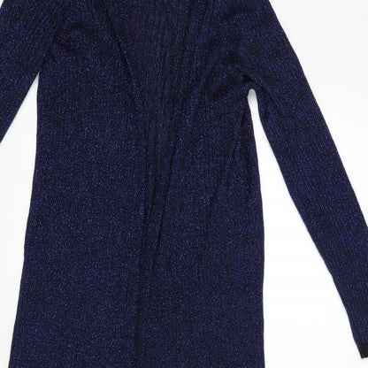 Womens UK Size One Size Preworn Black Wrap Jumper
