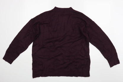 Womens UK Size M NEXT Purple Pullover Jumper
