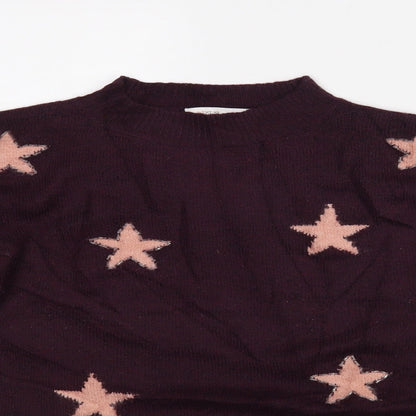 Womens UK Size M NEXT Purple Pullover Jumper