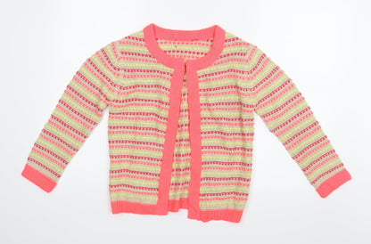 Womens UK Size  Preworn Pink Cardigan Jumper