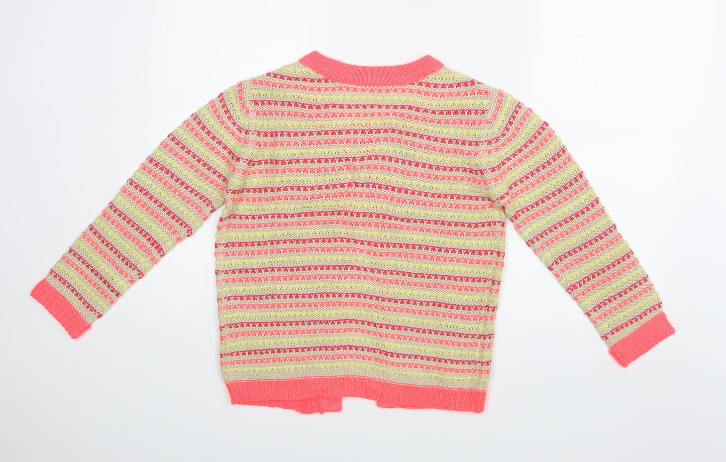 Womens UK Size  Preworn Pink Cardigan Jumper