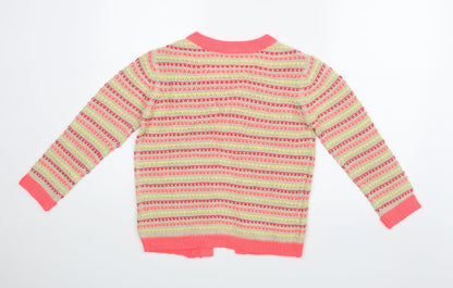 Womens UK Size  Preworn Pink Cardigan Jumper
