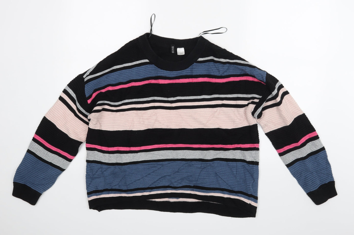 Womens UK Size S H&M Multicoloured Pullover Jumper