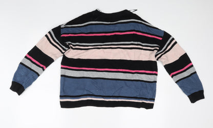 Womens UK Size S H&M Multicoloured Pullover Jumper