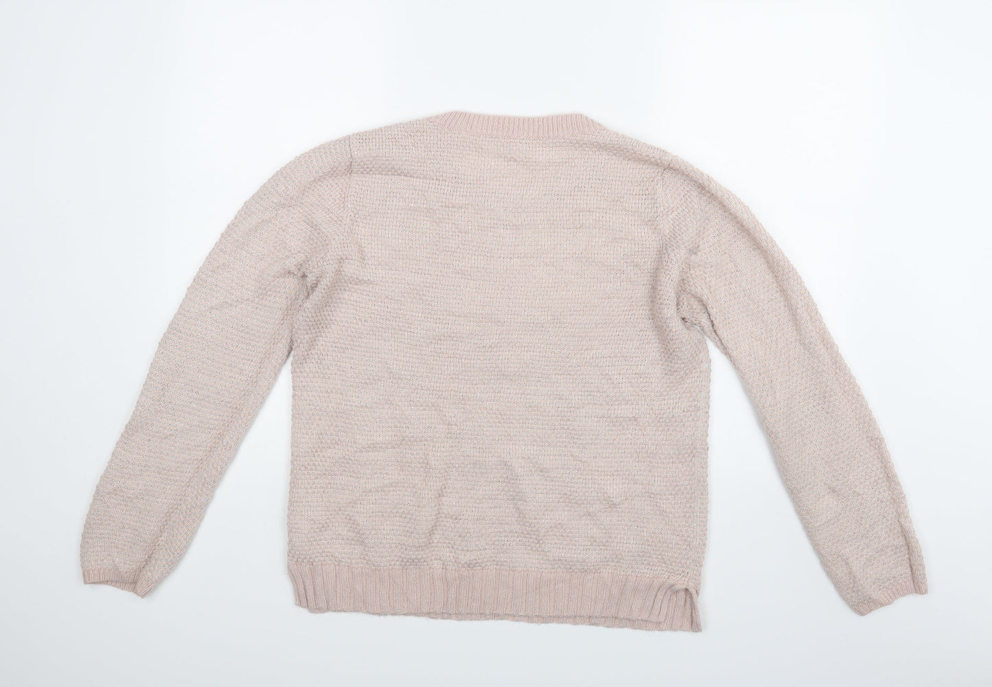 Womens UK Size 12 Marisota Pink Pullover Jumper