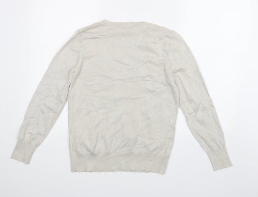 Womens UK Size 8 Dorothy Perkins Beige Basic Blouse