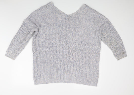 TU Womens Blue   Wrap Jumper Size 14