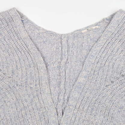 TU Womens Blue   Wrap Jumper Size 14