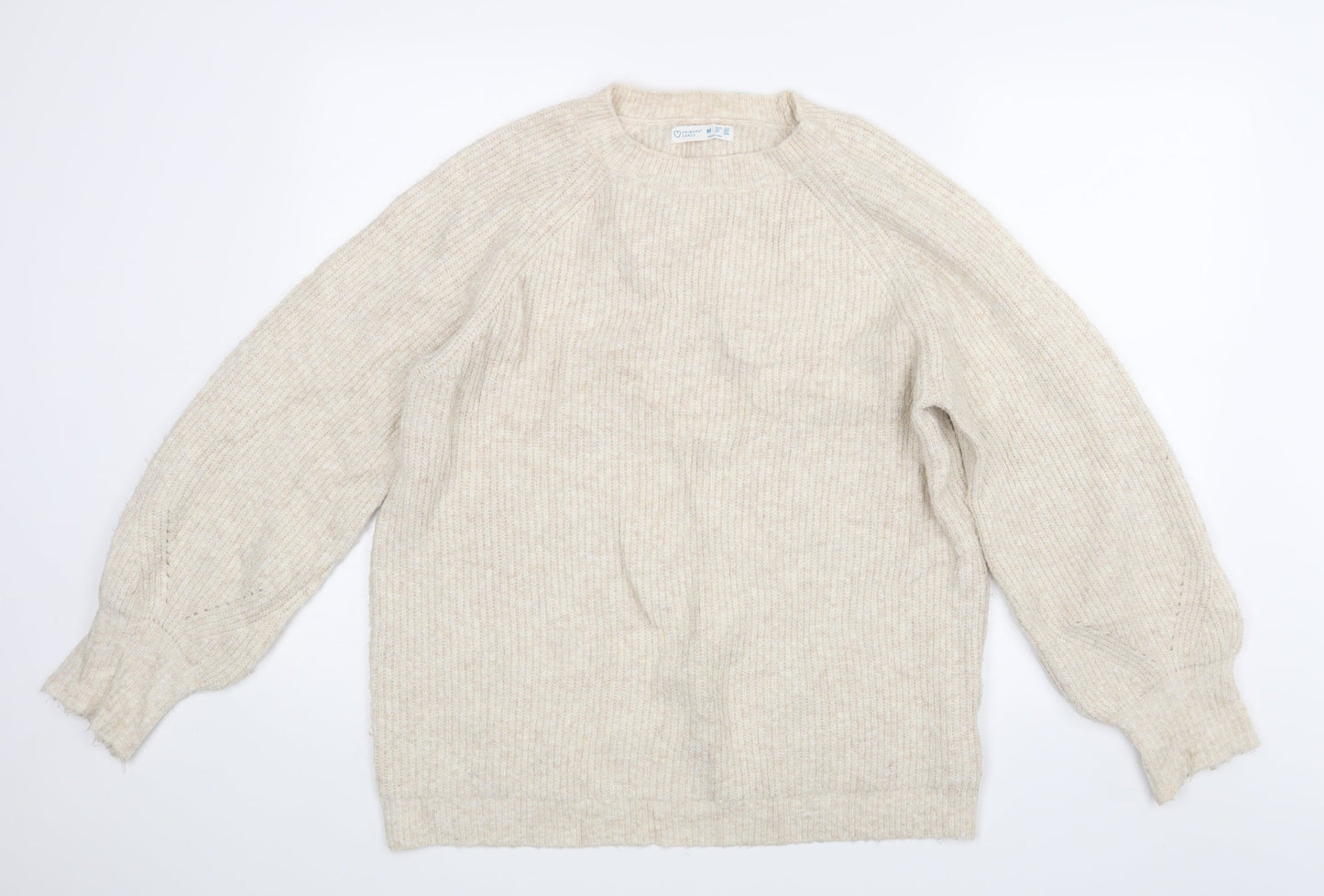 Primark Womens Beige   Pullover Jumper Size M