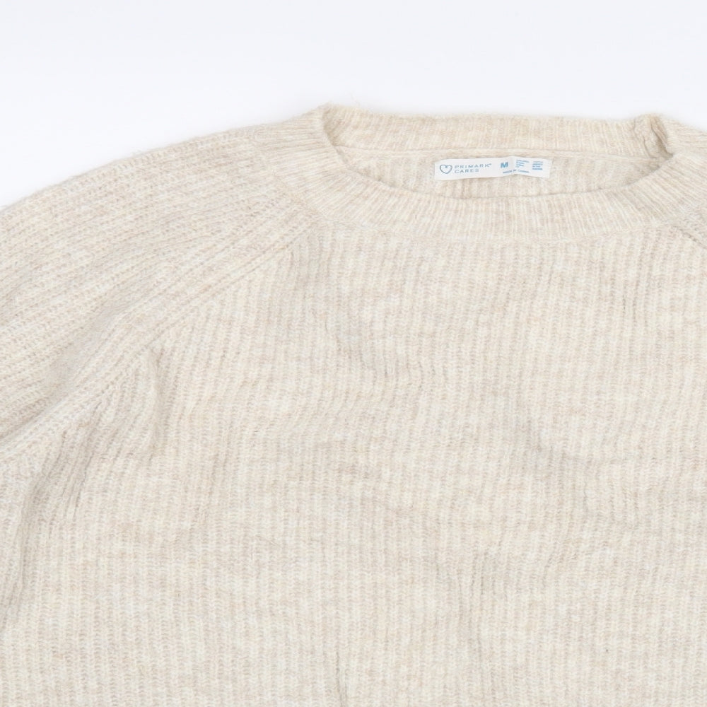 Primark Womens Beige   Pullover Jumper Size M