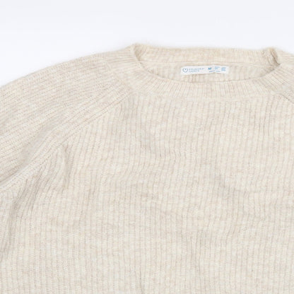 Primark Womens Beige   Pullover Jumper Size M