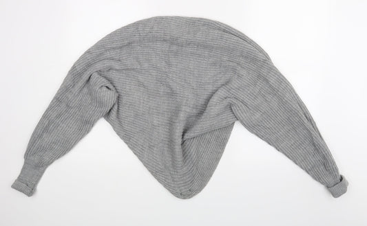 I SAW IT FIRST Womens Grey   Shrug Jumper Size S