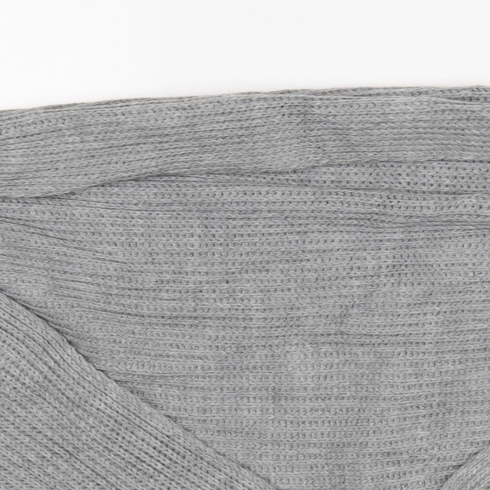 I SAW IT FIRST Womens Grey   Shrug Jumper Size S