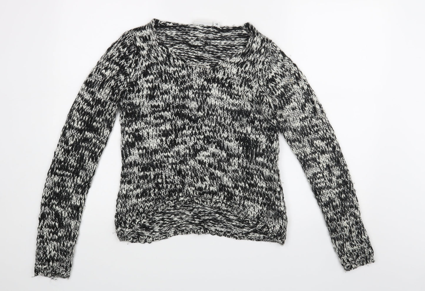 Womens UK Size 8 New Look Black Pullover Jumper